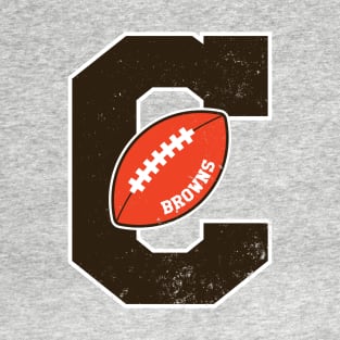 Big Bold Cleveland Browns Monogram T-Shirt